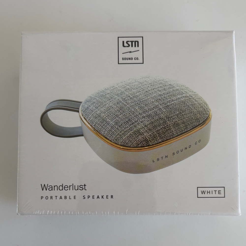 LSTN Sound Co. Gray Portable Speaker‎